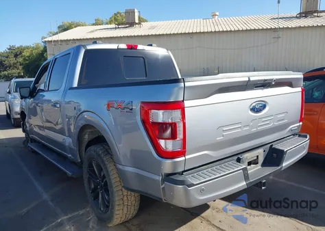 2022 Ford F-150 Lariat from USA, damaged, VIN 1FTFW1E8XNFA17115